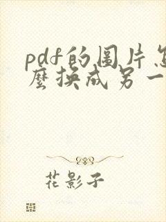pdf的图片怎么换成另一个图片