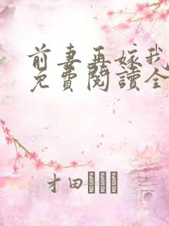 前妻再嫁我一次免费阅读全文