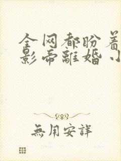 全网都盼着我和影帝离婚 小说
