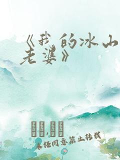 《我的冰山总裁老婆》