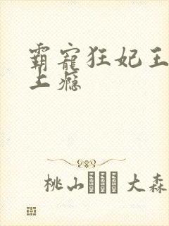 霸宠狂妃王爷撩上瘾