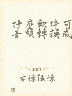什么软件可以把音频转换成文字