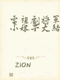电视剧将军家的小娘子大结局