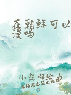 在朝鲜可以看日漫吗