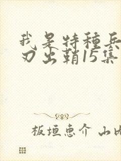 我是特种兵之利刃出鞘15集