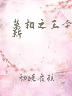 万相之王今日更新