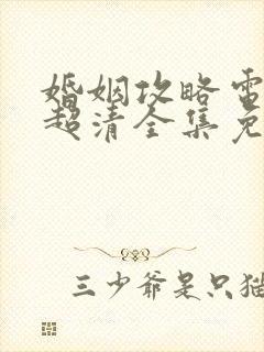 婚姻攻略电视剧超清全集免费观看