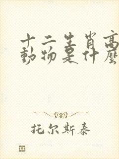 十二生肖高贵的动物是什么