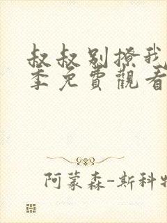 叔叔别撩我第二季免费观看