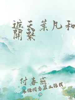 遮天叶凡和姜家关系