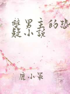 双男主的恐怖悬疑小说