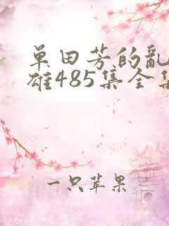 单田芳的乱世枭雄485集全集播放