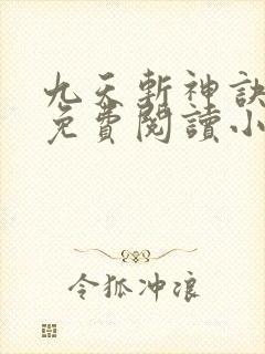 九天斩神诀全文免费阅读小说完结版