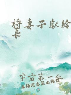 将妻子献给张行长