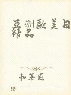 亚洲欧美日韩 精品