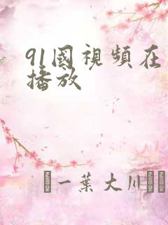 91国视频在线播放