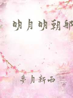 明月明朝那些事