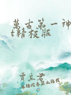 万古第一神txt精校版