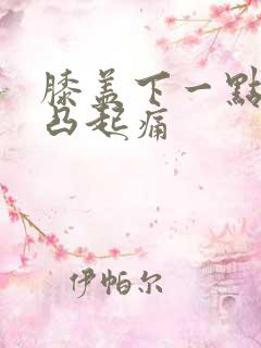 膝盖下一点骨头凸起痛