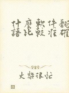 什么软件翻译俄语比较准确