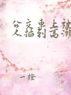 公交车上被陌生人插到高潮