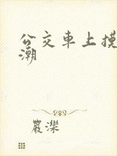 公交车上摸到高潮