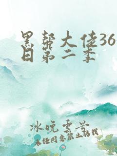 黑帮大佬365日第二季