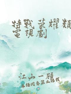 特战荣耀类似的电视剧
