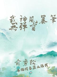 武神风暴笔趣阁无弹窗