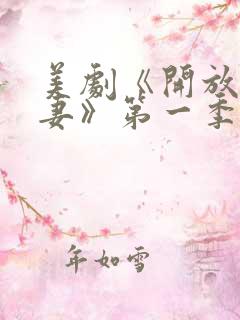 美剧《开放式夫妻》第一季