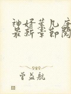 神婿叶凡唐若雪最新章节阅读