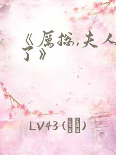 《厉总,夫人跑了》