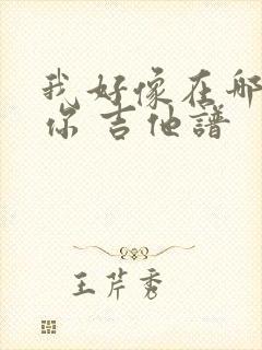 我好像在哪见过你 吉他谱