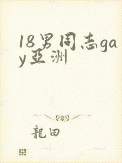 18男同志gay亚洲
