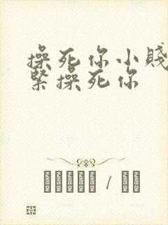 操死你小贱人逼紧操死你