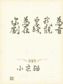 你为皇我为后短剧在线观看