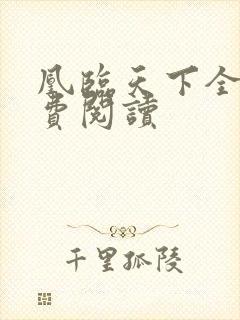 凰临天下全文免费阅读