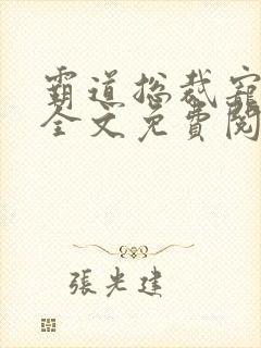 霸道总裁宠上天全文免费阅读