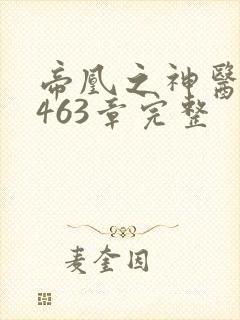 帝凰之神医弃妃463章完整