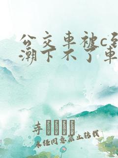 公交车被c到高潮下不了车