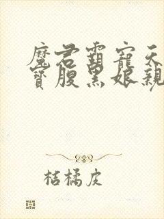 魔君霸宠天才萌宝腹黑娘亲