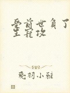 受前世负了攻重生宠攻