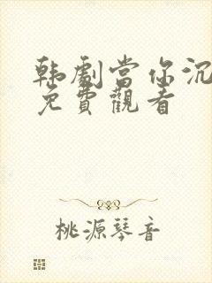 韩剧当你沉睡时免费观看