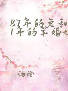 87年的兔和91年的羊婚姻如何