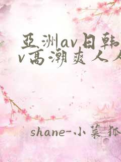 亚洲av日韩av高潮爽人人
