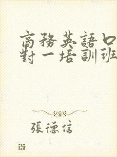 商务英语口语一对一培训班