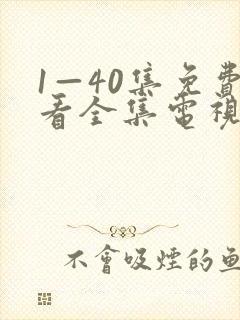 1—40集免费看全集电视剧