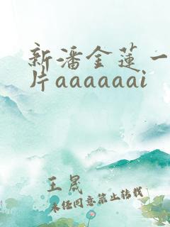 新潘金莲一级淫片aaaaaai