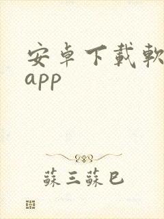 安卓下载软件的app