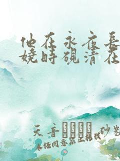他在永夜长眠苏娆时砚清在线阅读
